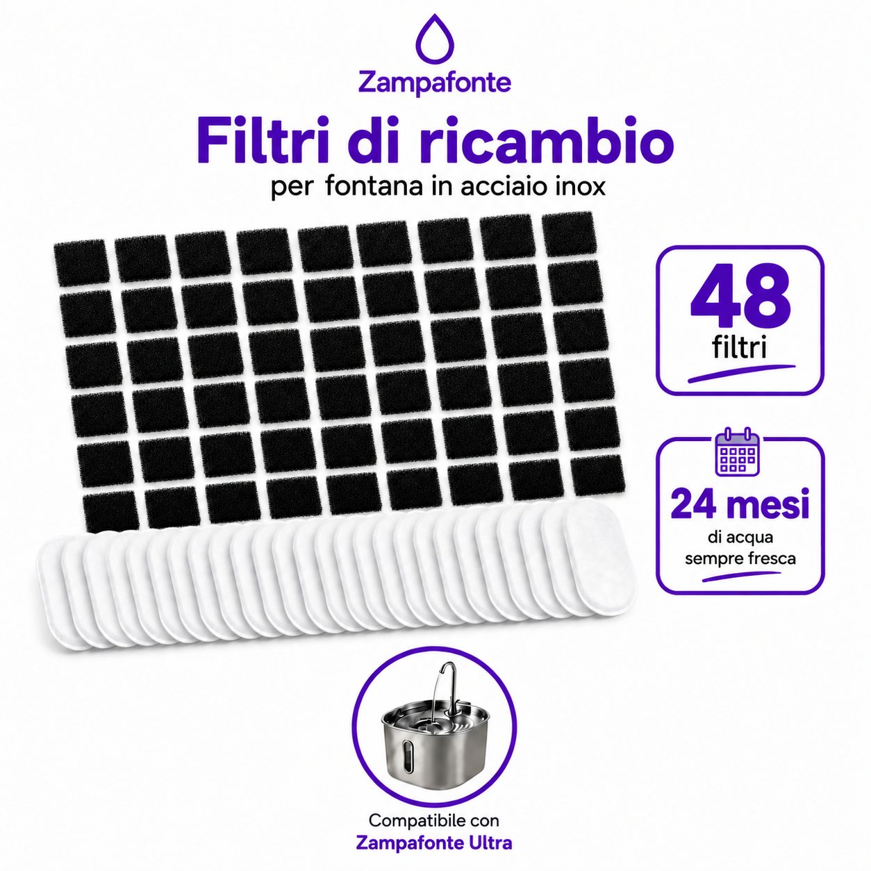 48 Filtri Extra (24 Mesi)
