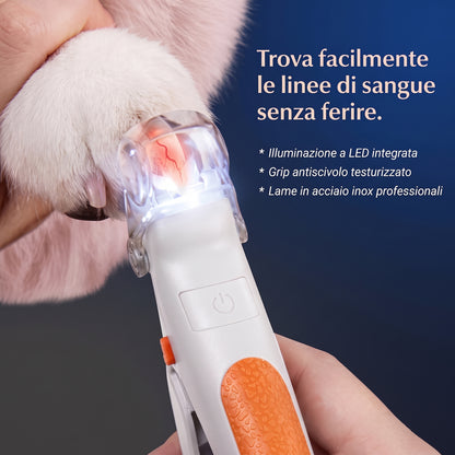 Tagliaunghie con LED per un Taglio Facile e Sicuro a Casa